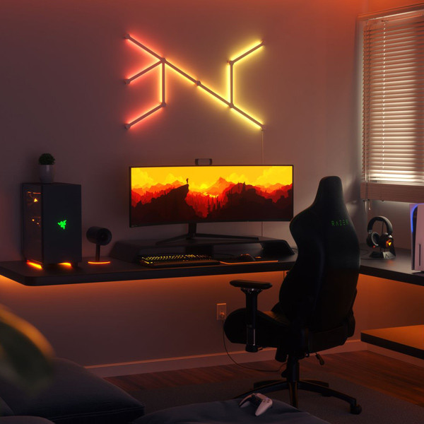 Nanoleaf Lines | 9 stuks | Starterset Nanoleaf 123led.nl